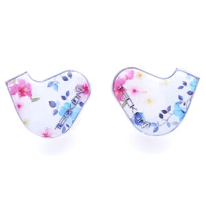 IEM-E2-3 - Flower Elegant Design Hi-Fi IEM Earphones 1DD+1BA